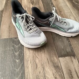 Gray and Mint Altra women’s Athletic Shoes